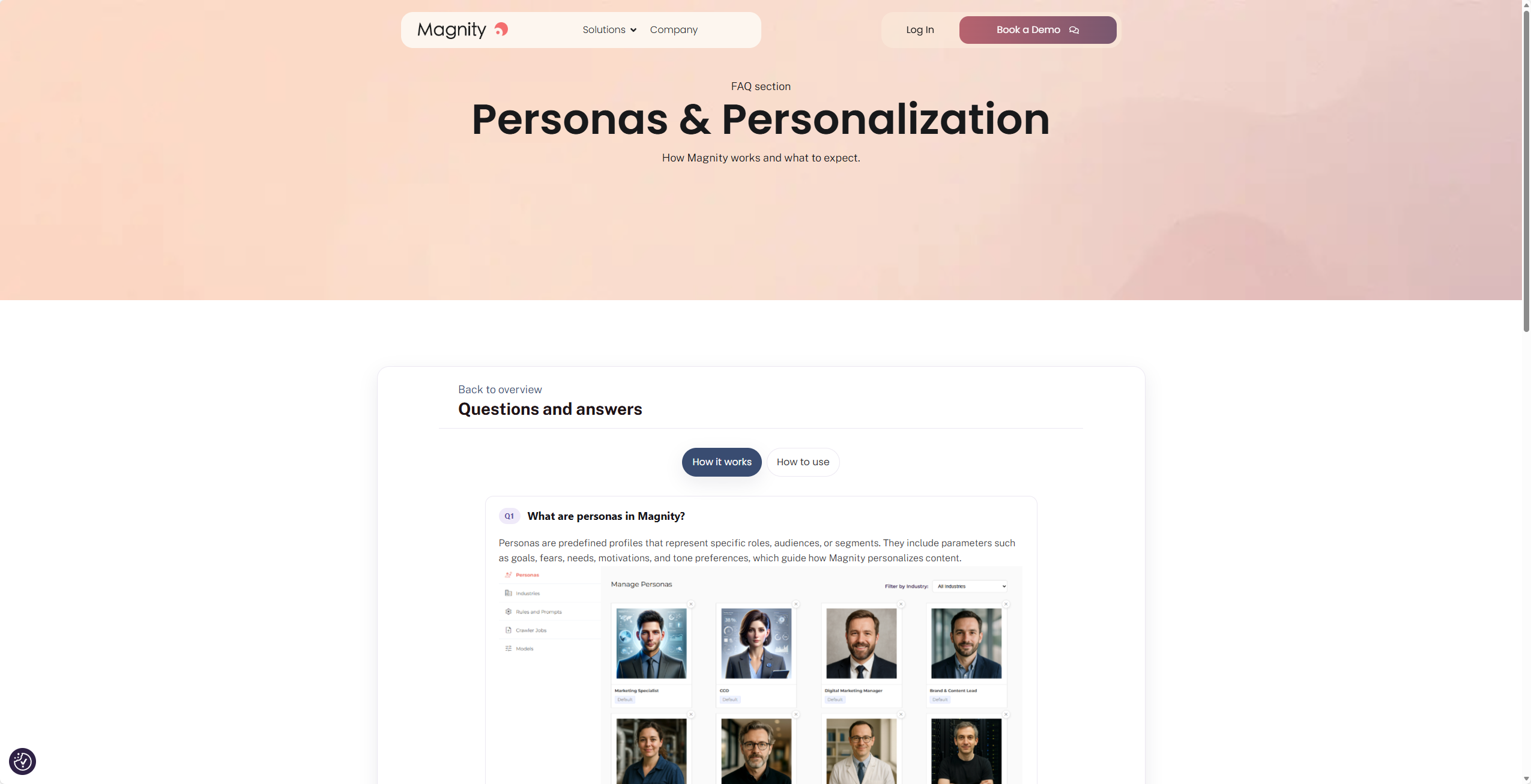 Have more questions about personas and industries? Visit our FAQ to see how we adapt your marketing for every role and segment. thumbnail