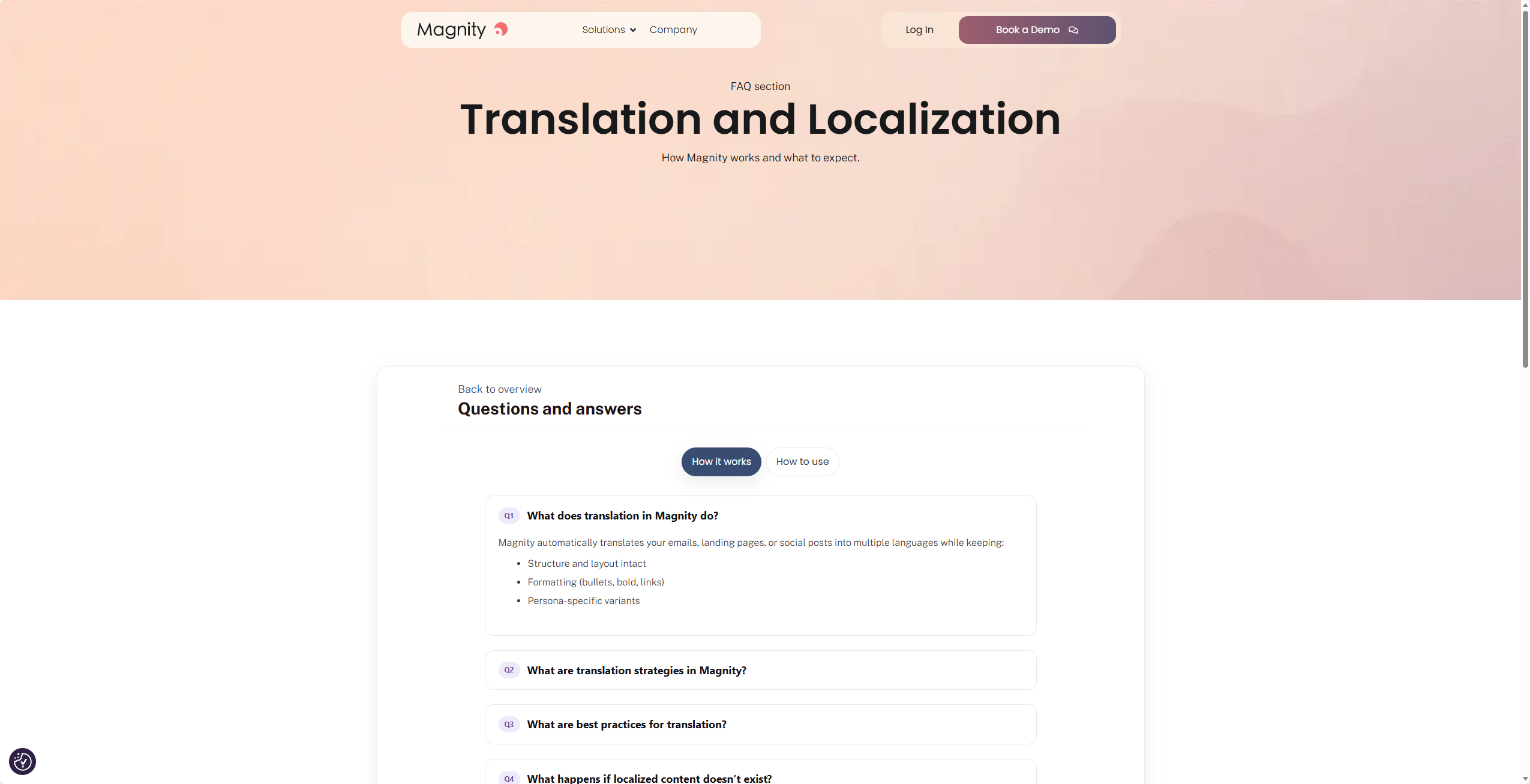 Have more questions about translation and localization workflows and best practices? visit our FAQ here.