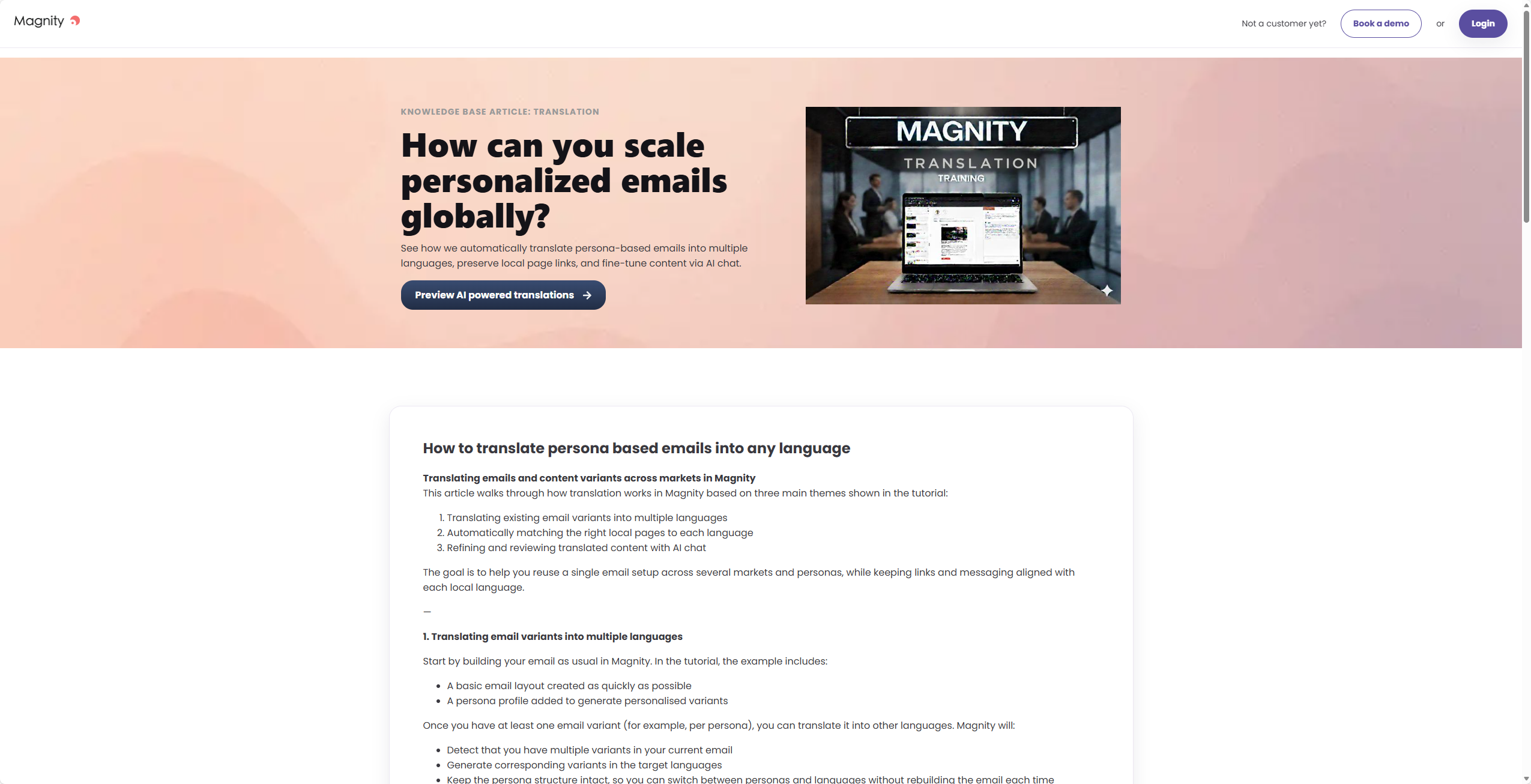 How can you scale truly personalised emails globally without adding manual work?